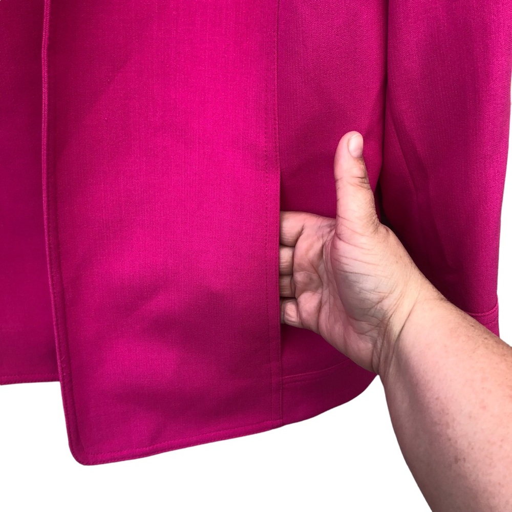 Kasper Hot Pink Office Blazer size Medium - Picture 2 of 9